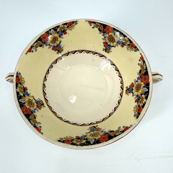 VTG Set-of-3 John Maddock Minerva Plaza Porcelain Dual Handel Soup Bowls - Picture 5 of 11